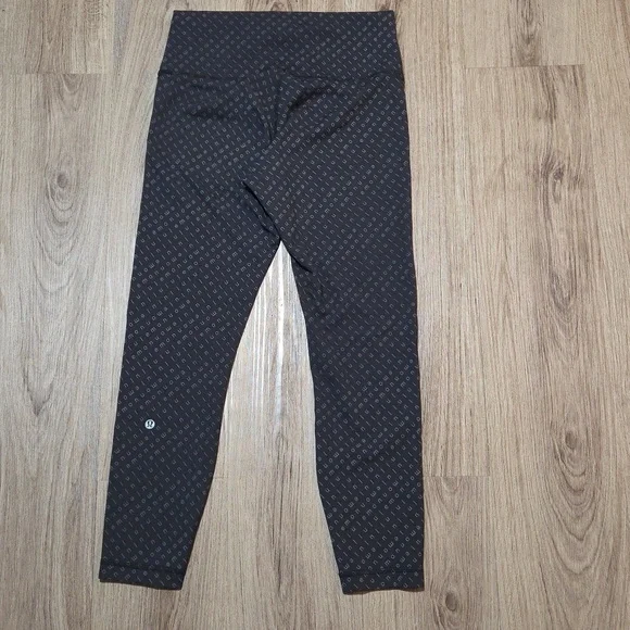 Lululemon Wunder Train High-Rise Tight 25" *Mirrorify Black Multi Size 10 - Picture 10 of 16
